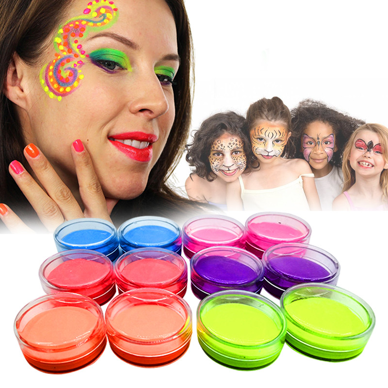 Miniatura 3 de Pinta Caritas Color Neon X12 PC02-JJS